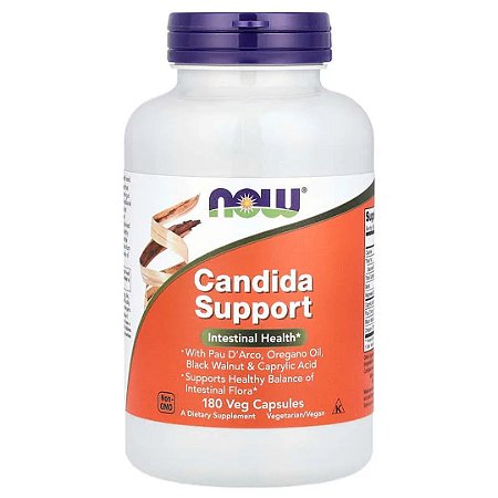 Candida Support 180 Cápsulas Now Foods
