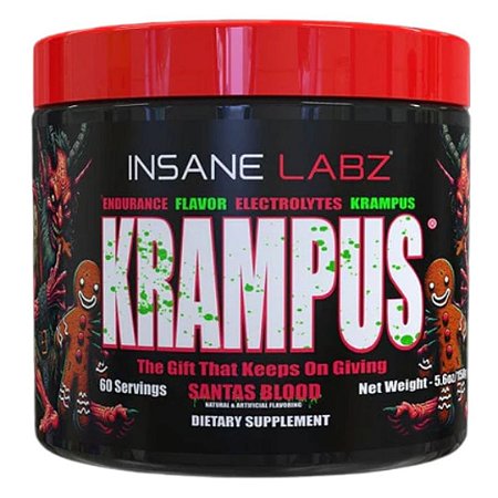 Krampus Repositor Eletrólito 60 doses Insane Labz