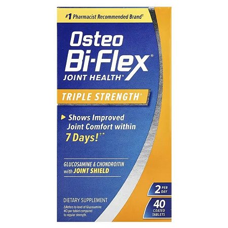 Osteo Bi-Flex Força Tripla, 40 Comprimidos