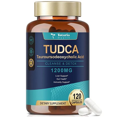 TUDCA 1200mg, 120 Cápsulas Totaria Health