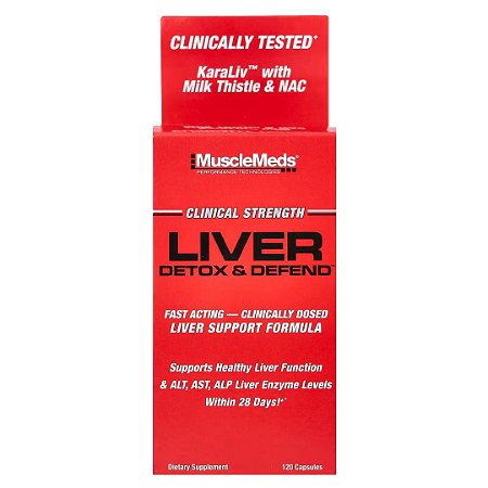 Liver Detox & Defend, 120 Capsules Musclemeds