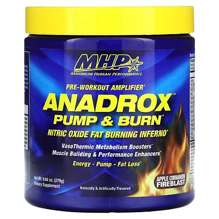 Pre Treino Anadrox Pump & Burn, 279g MHP