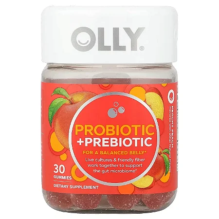 Probiótico + Prebiótico, 30 Gomas Olly