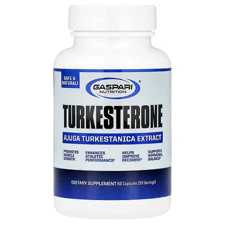 Turkesterone 60 cápsulas Gaspari Nutrition