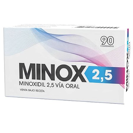 Minoxidil Oral 2,5mg, 90 Tabletes Bailleul