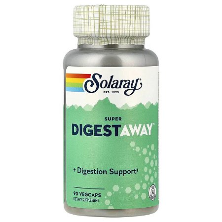 Super Digestaway, Enzimas Digestivas 90 cápsulas Solaray