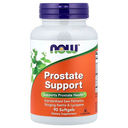 Prostate Support, Auxílio para próstata 90 Cápsulas Now Foods