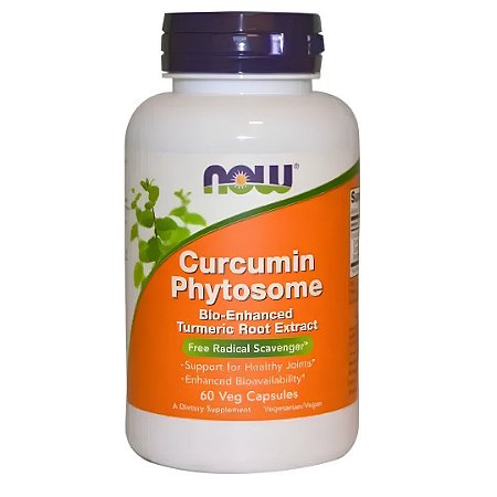Curcumin Phytosome 60 Cápsulas Now Foods