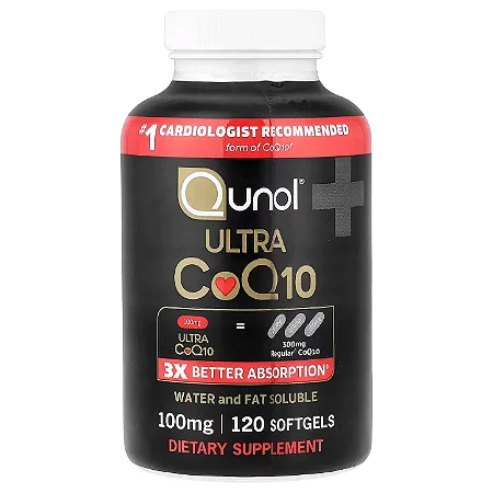Ultra CoQ10, 100 mg, 120 Softgels Qunol