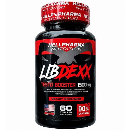 Libdexx Testo Booster 1500mg, 60 Tabletes HellPharma Nutrition