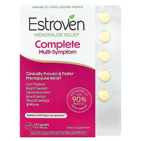 Alivio completo da Menopausa, Multi Sintomas 28 Tabletes Estroven