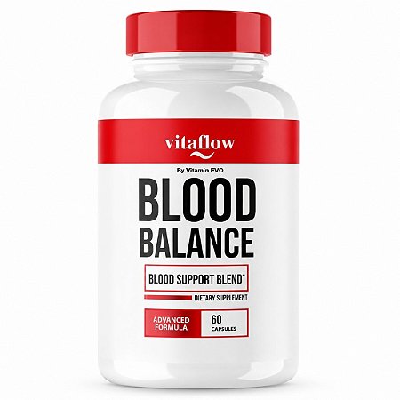 Blood Balance 60 Cápsulas, Suporte Metabólico com Cromo e Berberina - Vitaflow