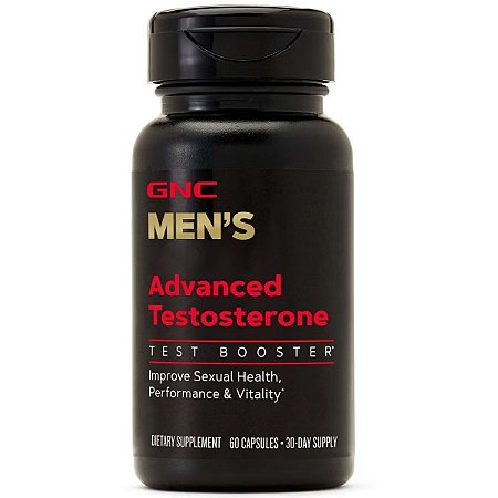 GNC Men's Advanced Testosterone Test Booster 60 Cápsulas - Testofen® 600mg
