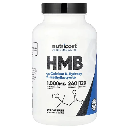HMB 1000mg, 240 Cápsulas - Nutricost