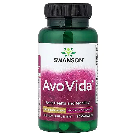 AvoVida Potência Máxima, 300mg, 60 Cápsulas Swanson