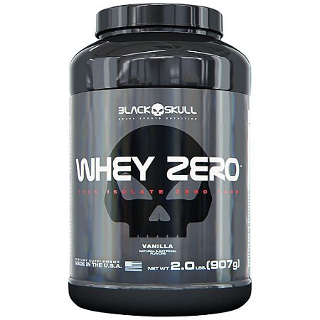 WHEY ZERO (907g e 2kg) - BLACK SKULL