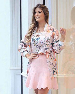Saia nuvem rosa sales