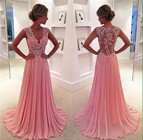 renda bordada para vestido