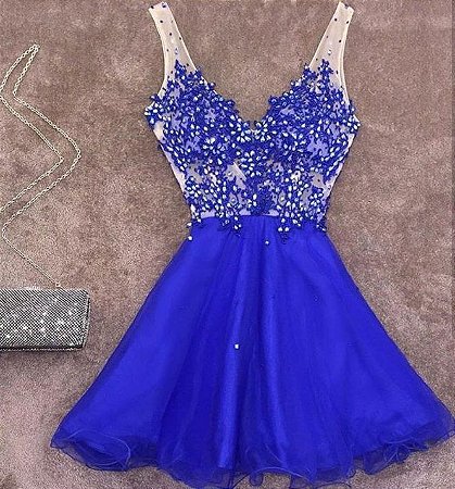 vestido com organza cristal