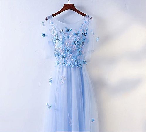 vestido de borboleta