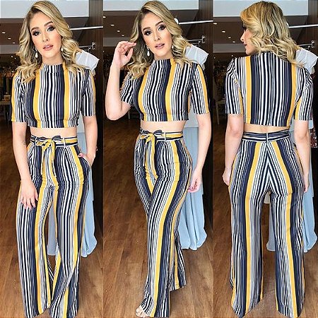 modelo de calça listrada