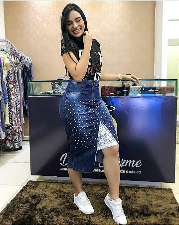 vestido midi com rasteirinha