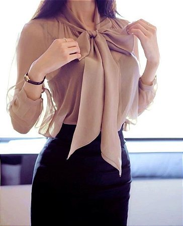 nude blusa