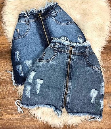 customização short jeans