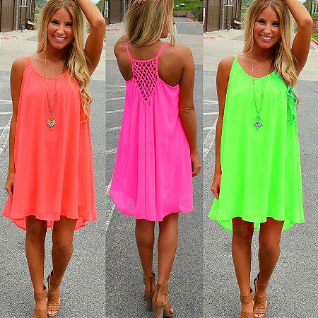 vestido neon comprar