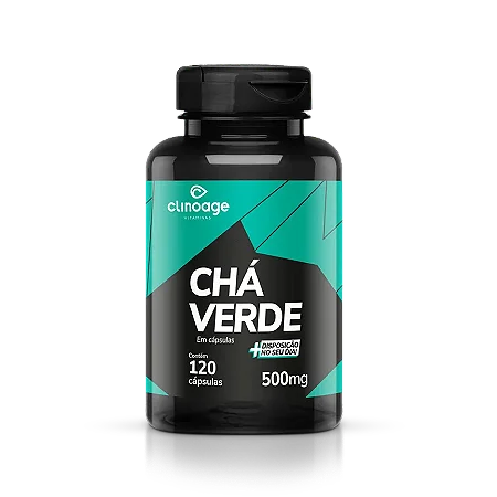 Chá Verde 500 mg c/ 120 Cápsulas
