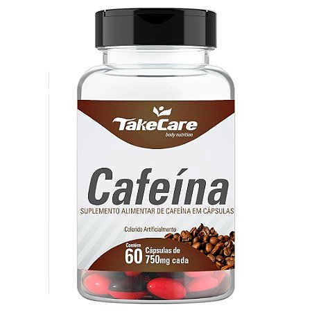 Cafeína 750 mg c/ 60 Cápsulas