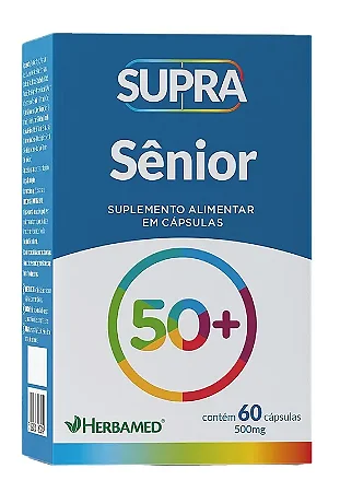 Vitamina Sênior c/ 60 Cápsulas