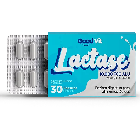 Lactase 10.000 FCC c/ 30 Cápsulas