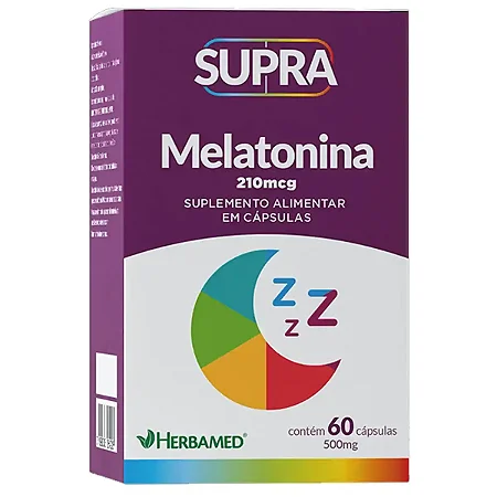 Melatonina 210 mcg c/ 60 Cápsulas