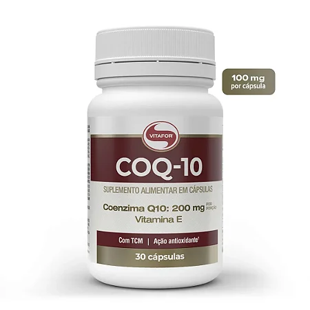 Coq 10 200 mg c/ 30 Cápsulas