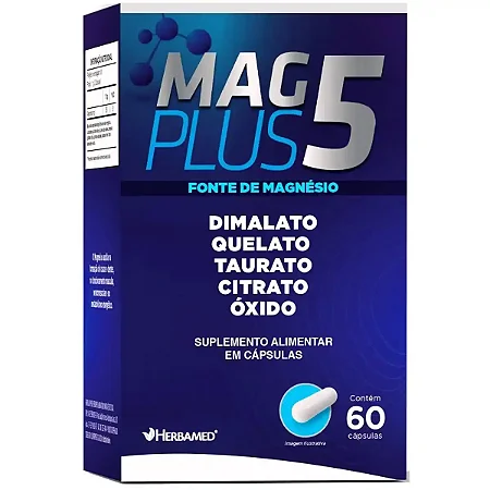 Mag 5 Plus c/ 60 Cápsulas