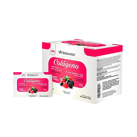 Colágeno Verisol 2,5 mg c/ 30 saches sabor Frutas Vermelhas