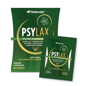 Psylax c/ 10 saches sabor Laranja