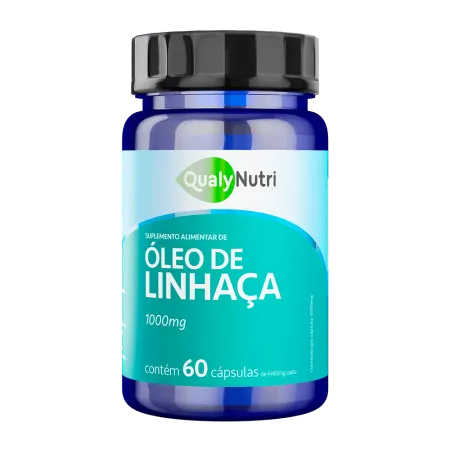 Óleo de Linhaça 1000 mg c/ 60 Cápsulas