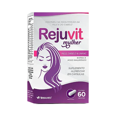 Rejuvit mulher c/ 60 Cápsulas