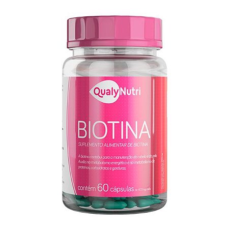 Biotina 250mg c/ 60 Cápsulas