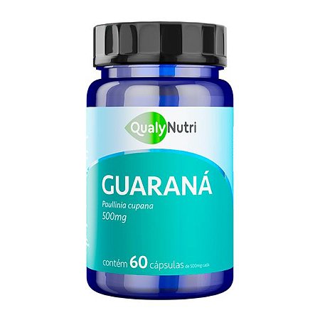 Guaraná 500mg c/ 60 Cápsulas