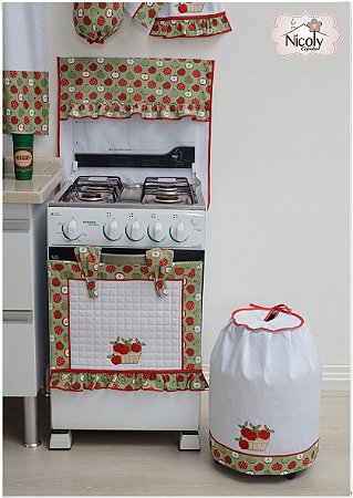 Panô de Forno 6 Bocas – Cesta da Maça,  55cm x 44cm.