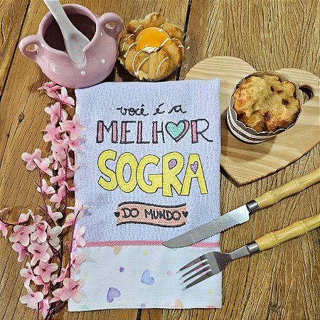 PANO DE PRATO MÃE - MELHOR SOGRA.