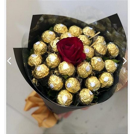 Buquê de Ferrero Rocher