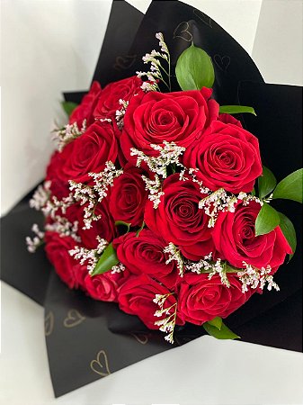 Buquê Compacto de Rosas