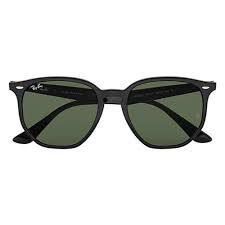 Óculos de Sol Ray-Ban RB4306 Hexagonal acetato preto / verde