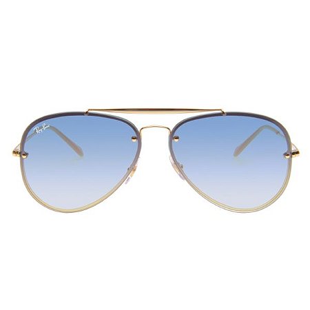 Óculos de Sol Ray-Ban RB3584 Blaze Aviador azul espelhado