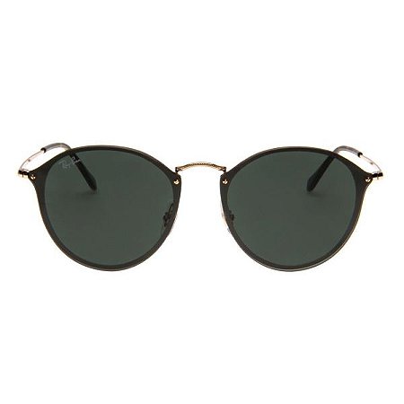 RAY BAN RB3574 BLAZE ROUND PRETO - Óticas Luxo