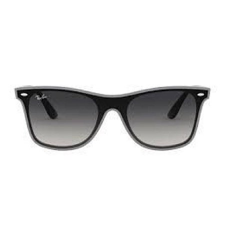 Óculos de Sol Ray-Ban RB4440 Blaze Wayfarer - cinza transparente